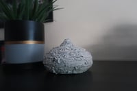 Image 1 of Storage Jewelry Trinket Box Lava Rock Texture White