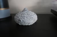 Image 9 of Storage Jewelry Trinket Box Lava Rock Texture White