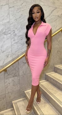 Image 1 of Polo Pink Maxi