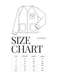 Image 16 of Camo V-Neck "Simple" Chore Jacket..