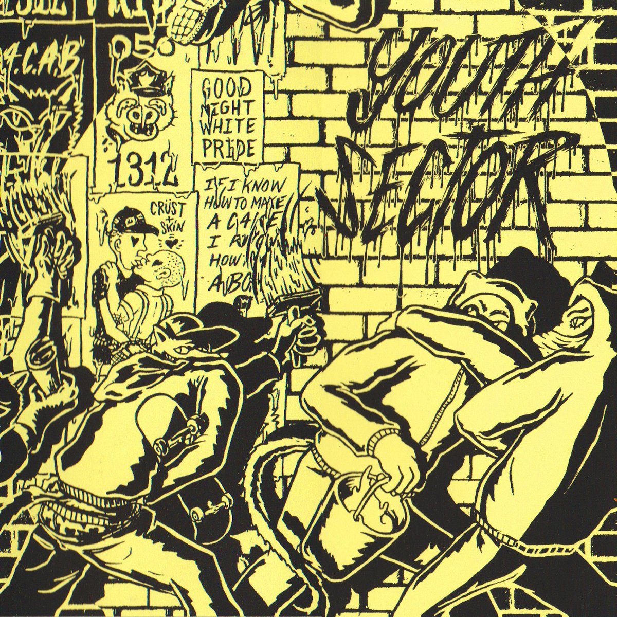Image of YOUTH DEPRIVATION / FRONT SECTOR split 7" E.P.