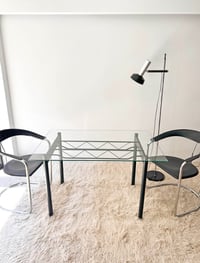 Image 1 of MESA “CRISTALINA” DE DISFORM, AÑOS 80
