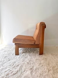 Image 2 of BUTACA DE MADERA GUILLEUMAS, AÑOS 70.