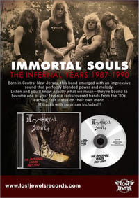 Image 2 of IMMORTALS SOULS - The Infernal Years (1987-1990) CD
