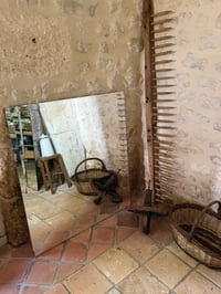 Image 1 of Grand miroir biseauté - Brocante décoration 