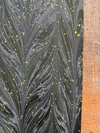 Image 6 of Hand Marbled 279gsm Colorplan CARD - one-of-a-kind - Mottle