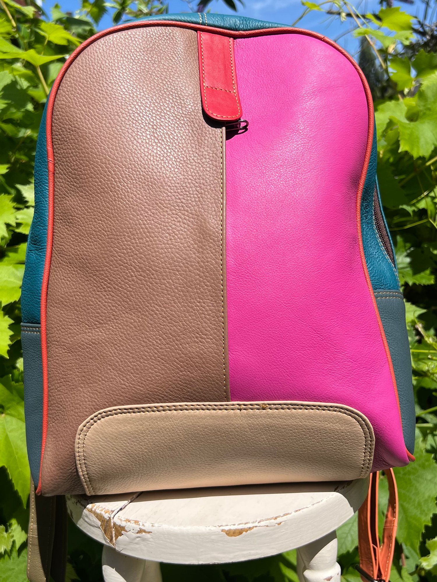 Image of 2-Coloured Backpack - 10C