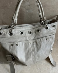 Image 4 of OFF-WHITE EYELET LEATHER BAG