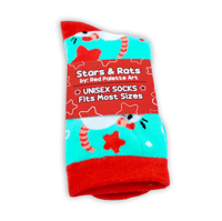 Image 3 of Stars and Rats Cotton Unisex Crew Socks