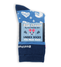 Image 3 of Blue Cheese Unisex Crew Socks