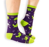 Image 3 of Glorp Animals Unisex Crew Socks