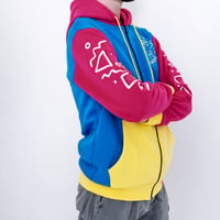 Image 7 of Party Rat Heavyweight Zipper Embroidered Jacket 