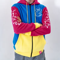 Image 8 of Party Rat Heavyweight Zipper Embroidered Jacket 