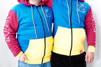Image 9 of Party Rat Heavyweight Zipper Embroidered Jacket 