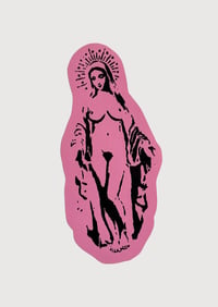 nude mary sticker
