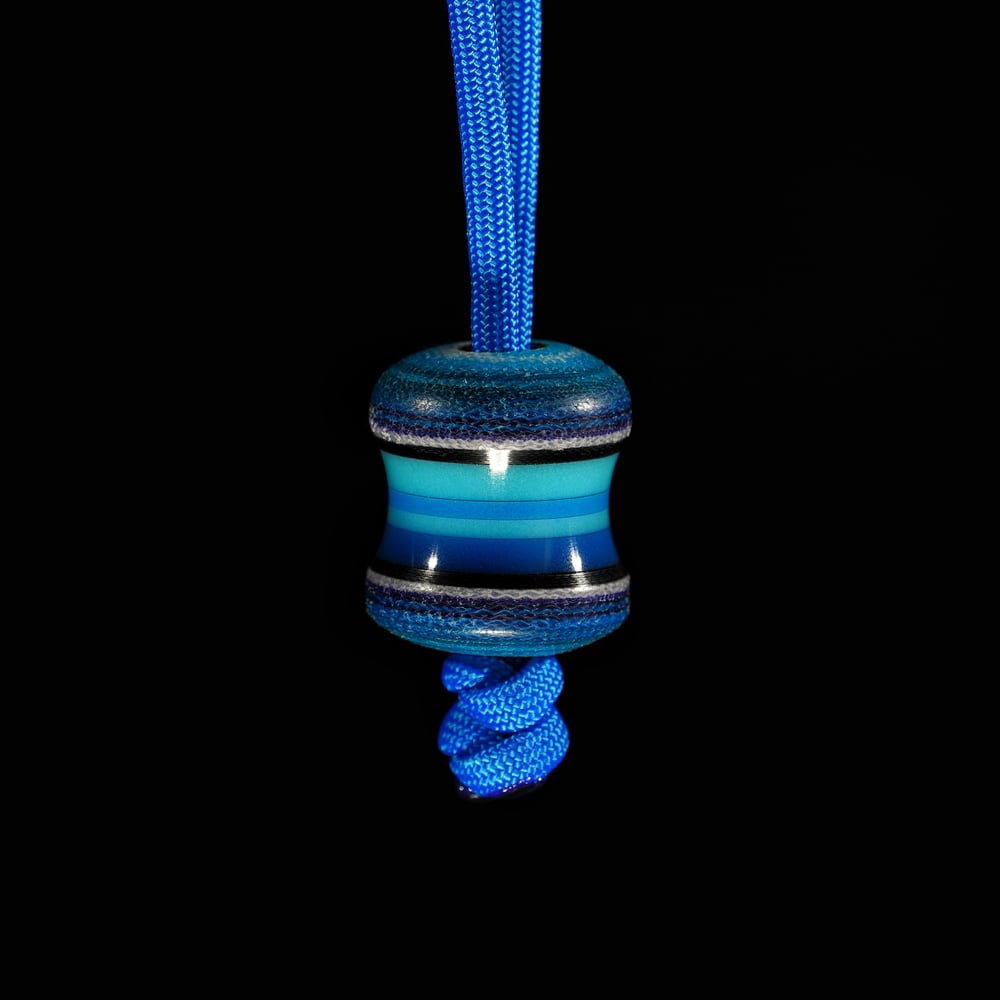 Arctic Moss EDC lanyard beads (GLOW)