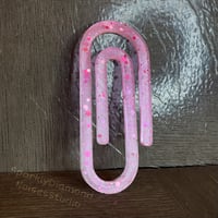 Image 2 of *Only One!* All Pink Canvas Clip