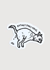chihuahua crapping sticker