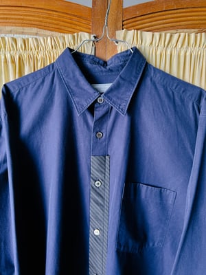 Comme des Garçons Homme AD1997 Navy Shirt - Size M