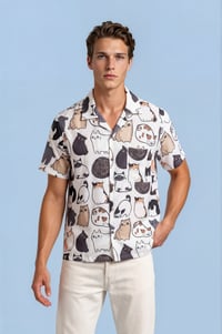 Camisa gatos gorditos