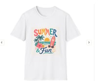 Summer & Fun T-Shirt — Surf Palm Beach Vacation Tee
