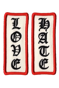 LOVE and HATE patches