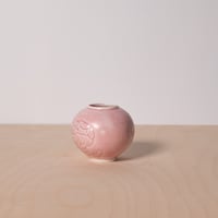 Image 2 of mini peony moon jar