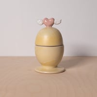 Image 1 of winged heart jar