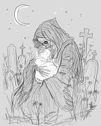Image 4 of Set of 4 "Death" Prints (8x10)
