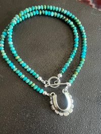 Image 2 of Horseshoe Beaded Necklace
