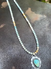 Image 2 of Amazonite Beaded Necklace