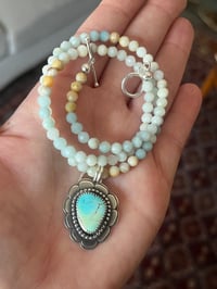 Image 1 of Amazonite Beaded Necklace