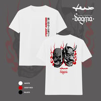 LUUC TRIBE × DOGMA – Oni Tee White (Limited Edition) ***PREORDER