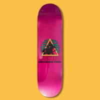 Black Cat Triangle - 8.5" Pink Popsicle