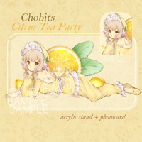 Image 1 of Chobits - Citrus Tea Party Acrylic Stand + Photocard