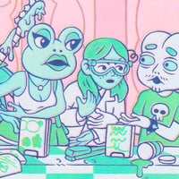 Image 5 of THE ENTIRE FROG FARM GANG (print)
