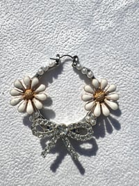 Image 3 of Bows, Petals & Pearls Hoops
