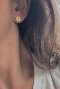 Image 3 of Sunflower earrings