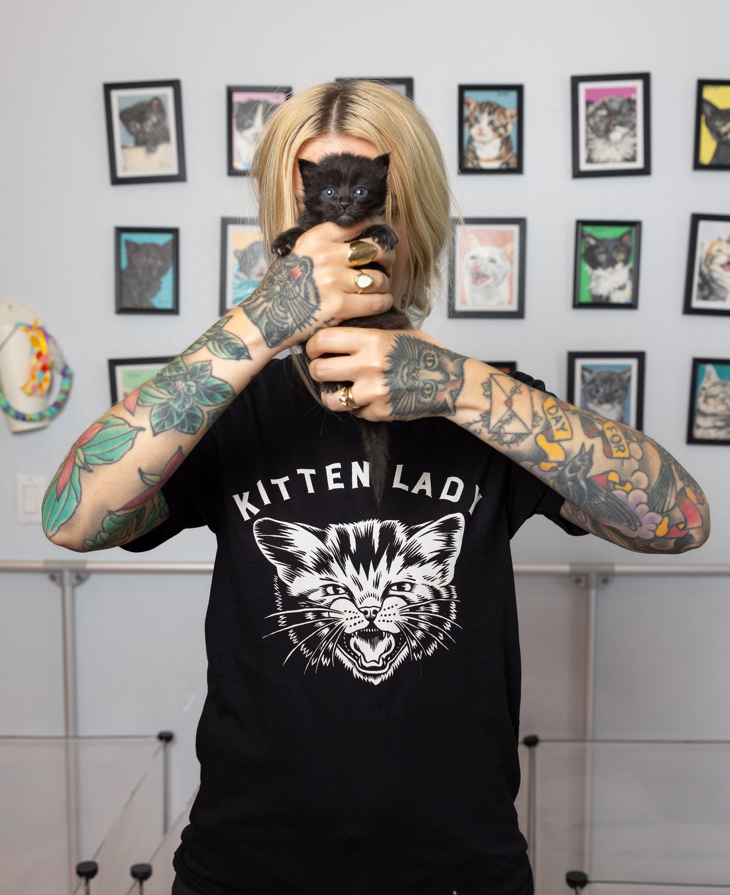 Image of Hissy Kitten Tee