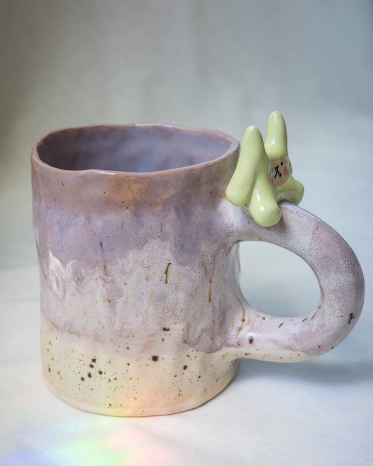 Ceramic Mug: Little Guy Rider #1 Image 4