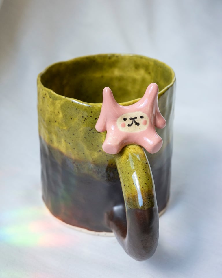 Ceramic Mug: Little Guy Rider #2 Image 2