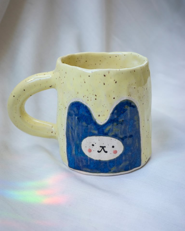 Ceramic Mug: Butter Yellow