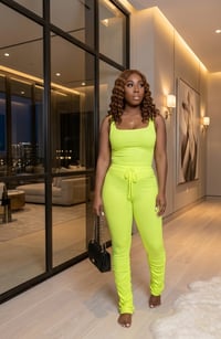 Image 1 of Sammy Two Piece Neon Yellow