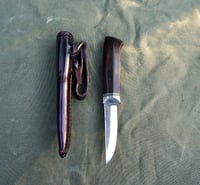 Image 4 of Puukko: British Made, Handmade D2 Bushcraft Knife 