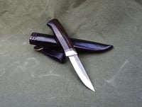 Image 8 of Puukko: British Made, Handmade D2 Bushcraft Knife 