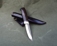 Image 1 of Puukko: British Made, Handmade D2 Bushcraft Knife 
