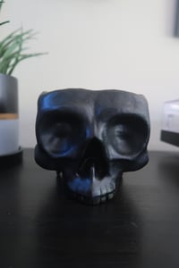 Image 1 of Skull Pot Black