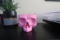 Image 2 of Skull Pot Pink
