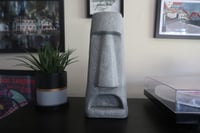 Image 1 of Moai Tiki Statue Stone Texture