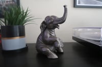 Image 1 of Elephant Statue Bronze Texture